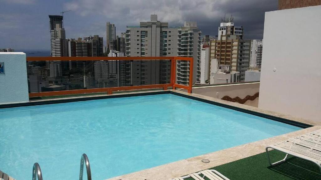 Maravilhoso Apartamento 2 Quartos Com Ofuro Porto Da Barra Salvador Summer Barra Flat Exteriör bild