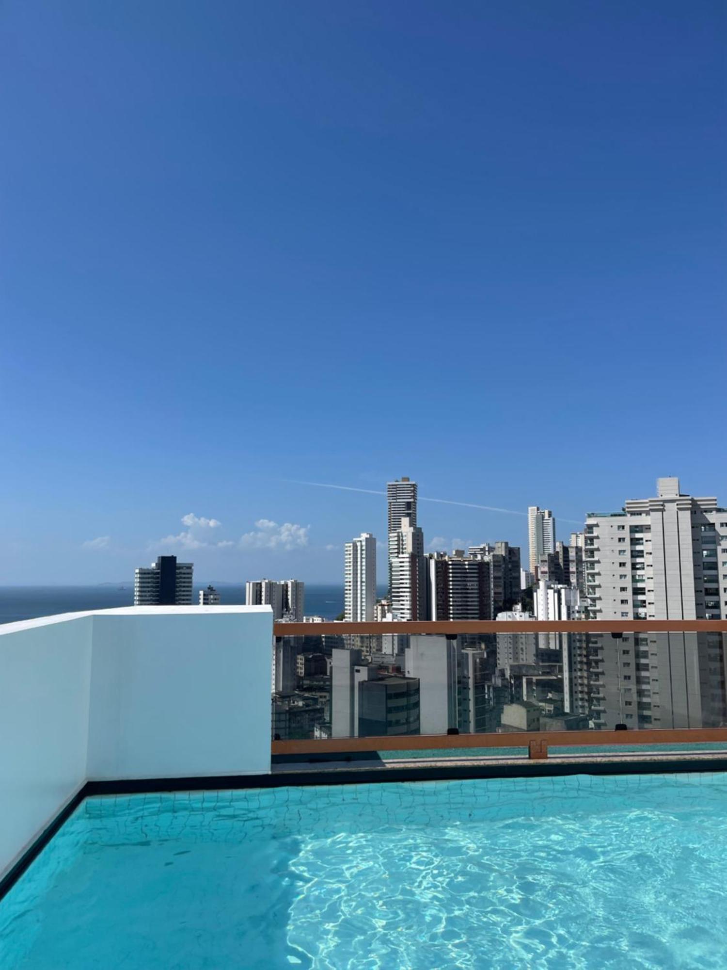Maravilhoso Apartamento 2 Quartos Com Ofuro Porto Da Barra Salvador Summer Barra Flat Exteriör bild